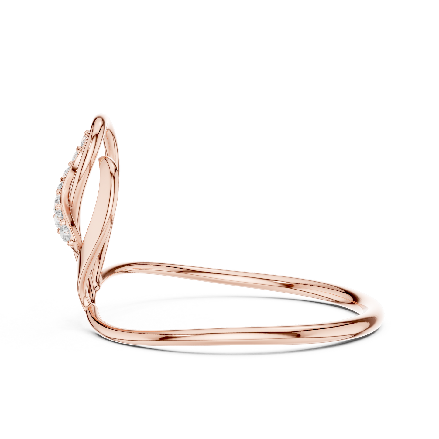 JÄGER JEWEL Eternal Flow Diamond Ring – JÄGER Metal