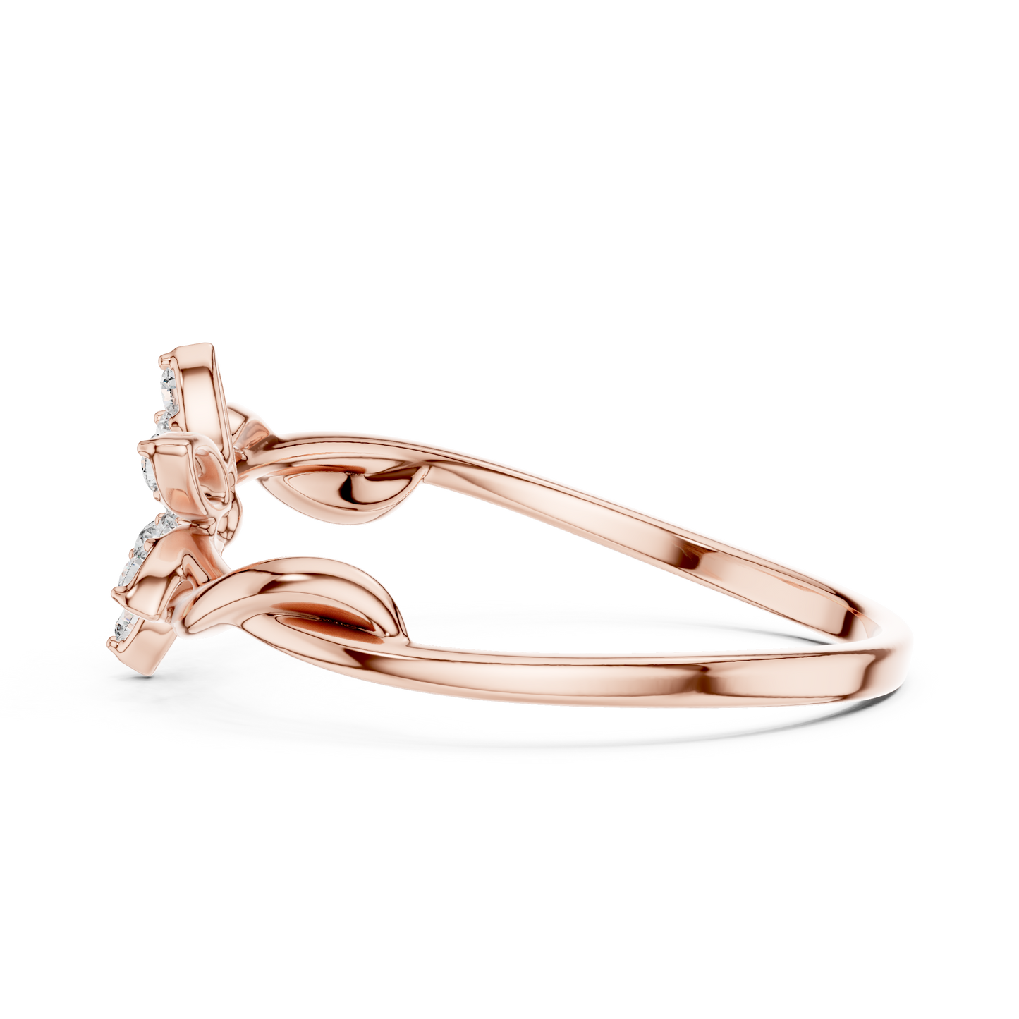 JÄGER JEWEL Rose Bloom Diamond Ring – JÄGER Metal