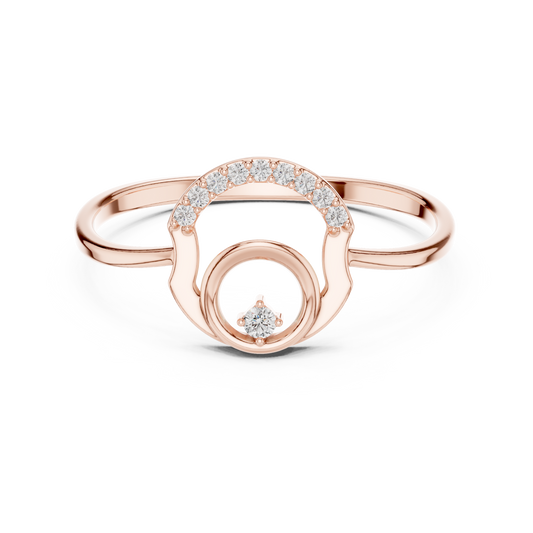 JÄGER JEWEL Halo Orbit Diamond Ring – JÄGER Metal