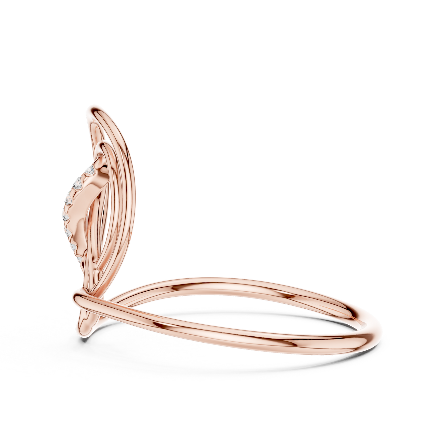 JÄGER JEWEL Infinity Loop Diamond Ring – JÄGER Metal