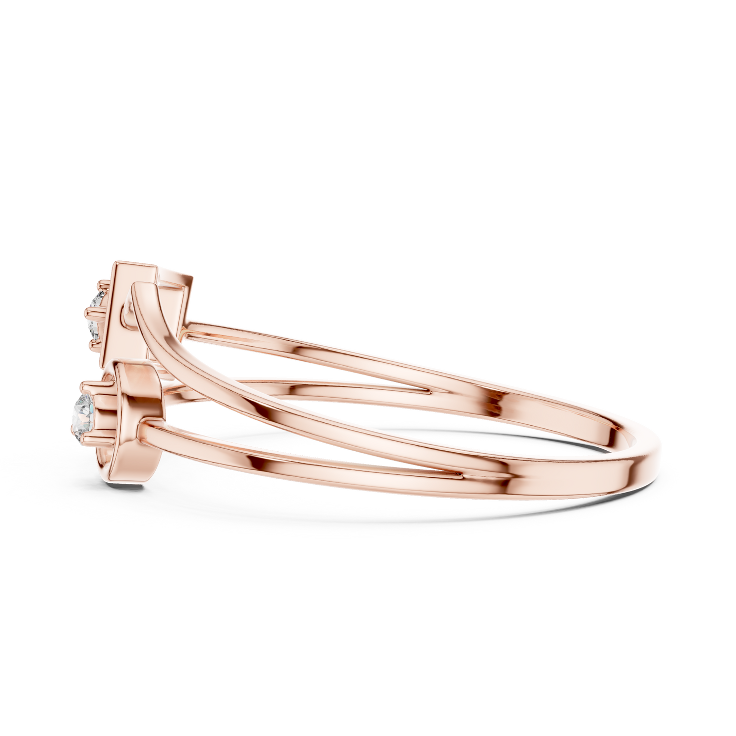 JÄGER JEWEL Dual Geometry Diamond Ring – JÄGER Metal