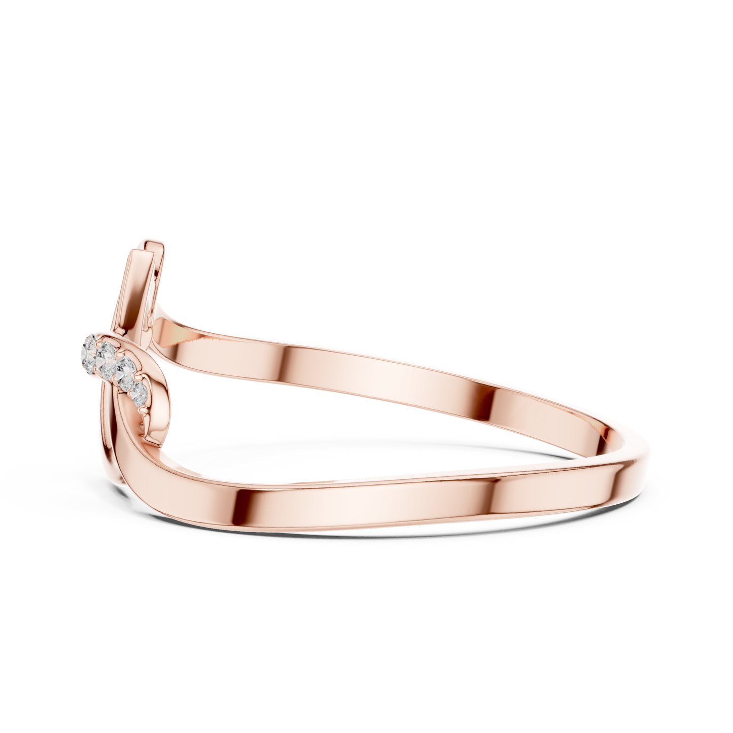 JÄGER JEWEL Infinity Flow Diamond Ring – JÄGER Metal