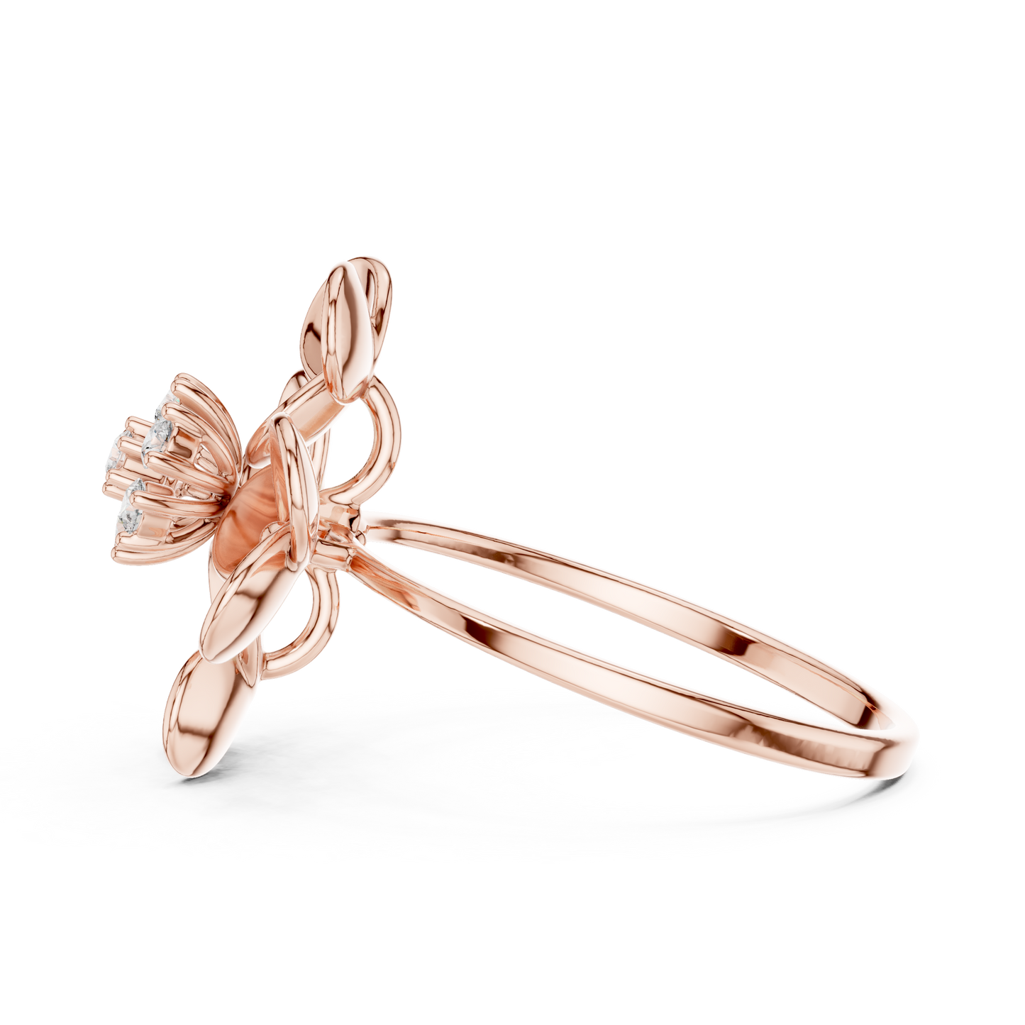 JÄGER JEWEL Radiant Petal Diamond Ring – JÄGER Metal