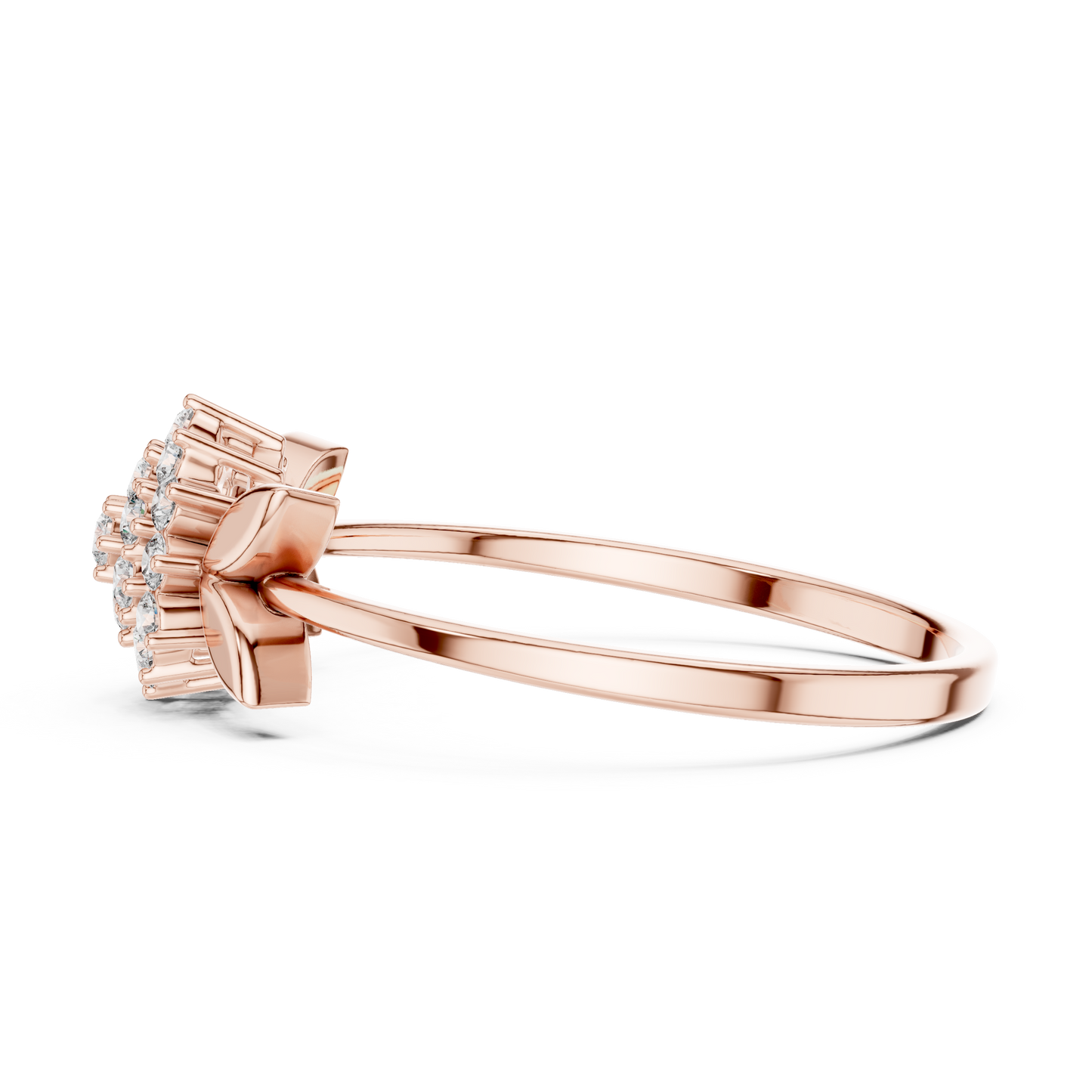 JÄGER JEWEL Blossom Aura Diamond Ring – JÄGER Metal