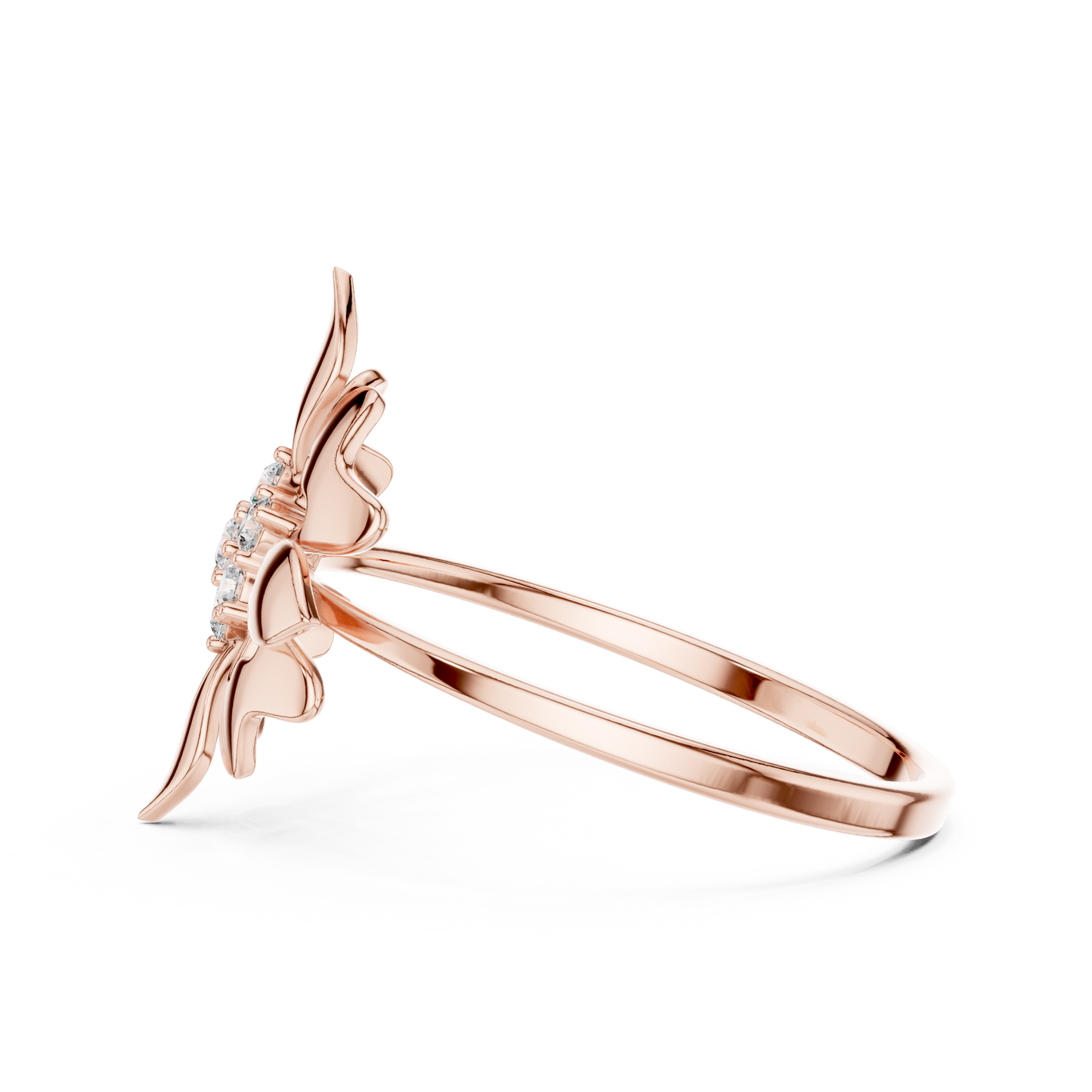 JÄGER JEWEL Radiant Bloom Diamond Ring – JÄGER Metal