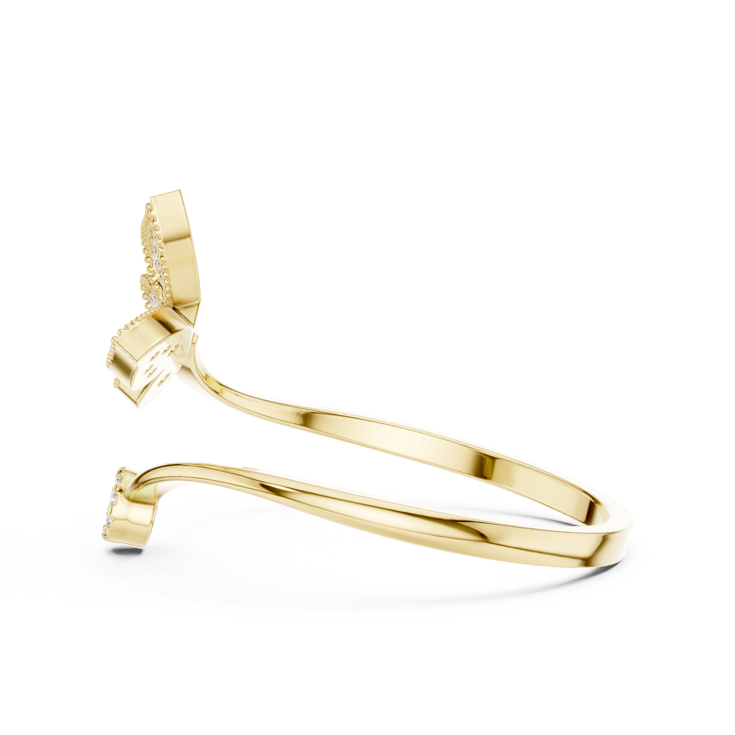 JÄGER JEWEL Butterfly Grace Diamond Ring – JÄGER Metal