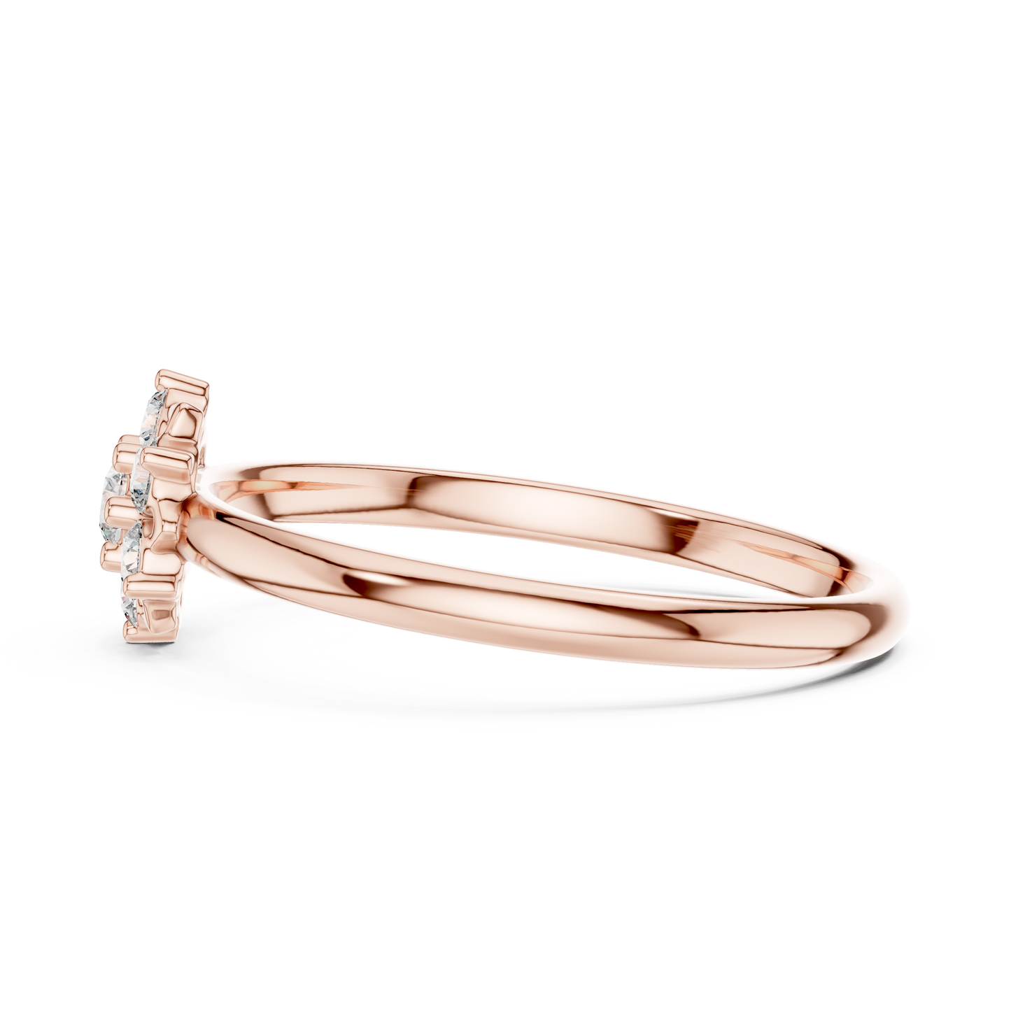 JÄGER JEWEL Radiant Bloom Diamond Ring – JÄGER Metal