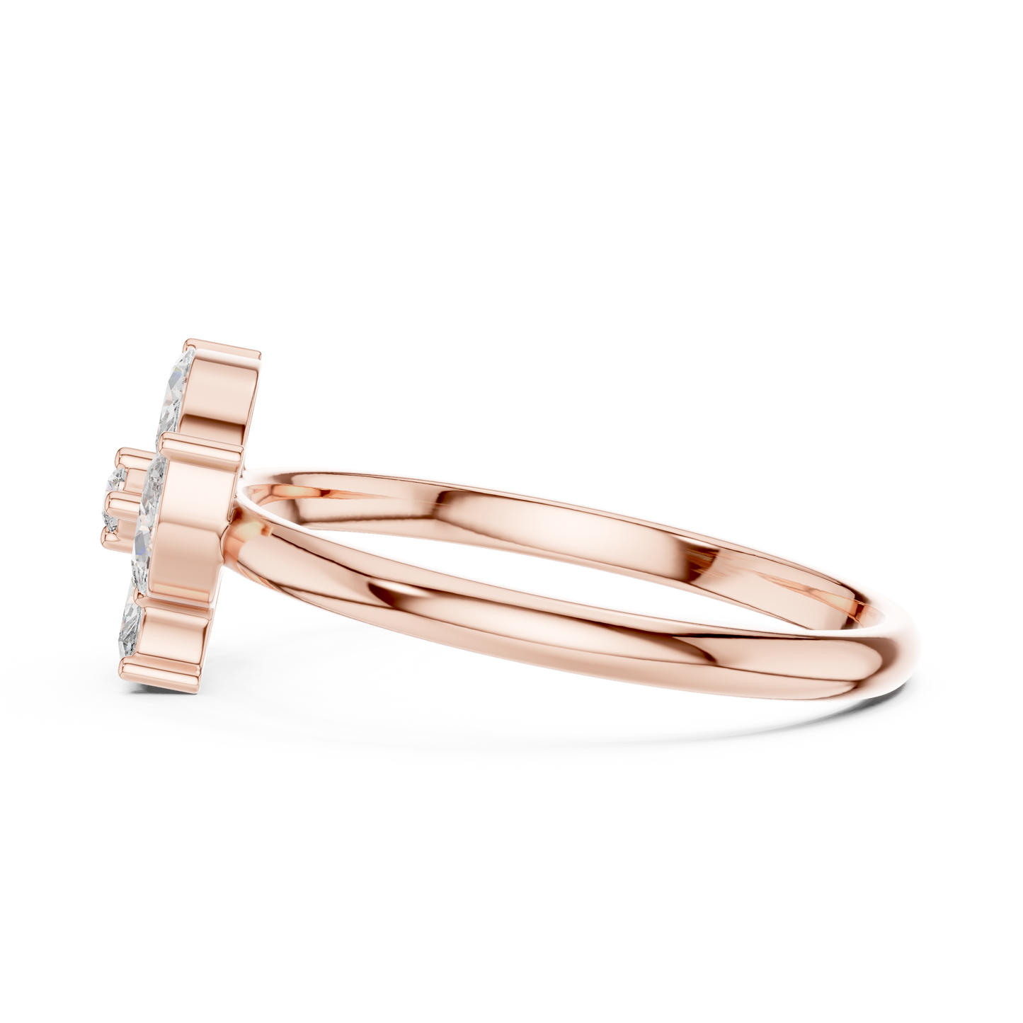 JÄGER JEWEL Petal Grace Diamond Ring – JÄGER Metal