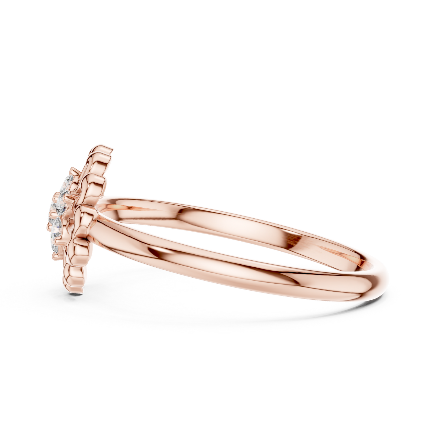 JÄGER JEWEL Regal Petal Diamond Ring – JÄGER Metal