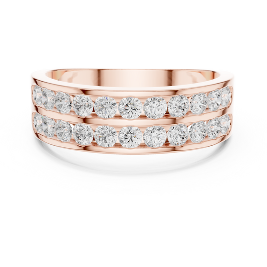JÄGER JEWEL Dual Row Eternity Band – JÄGER Metal