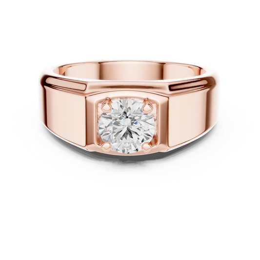 JÄGER JEWEL Bold Solitaire Ring – JÄGER Metal