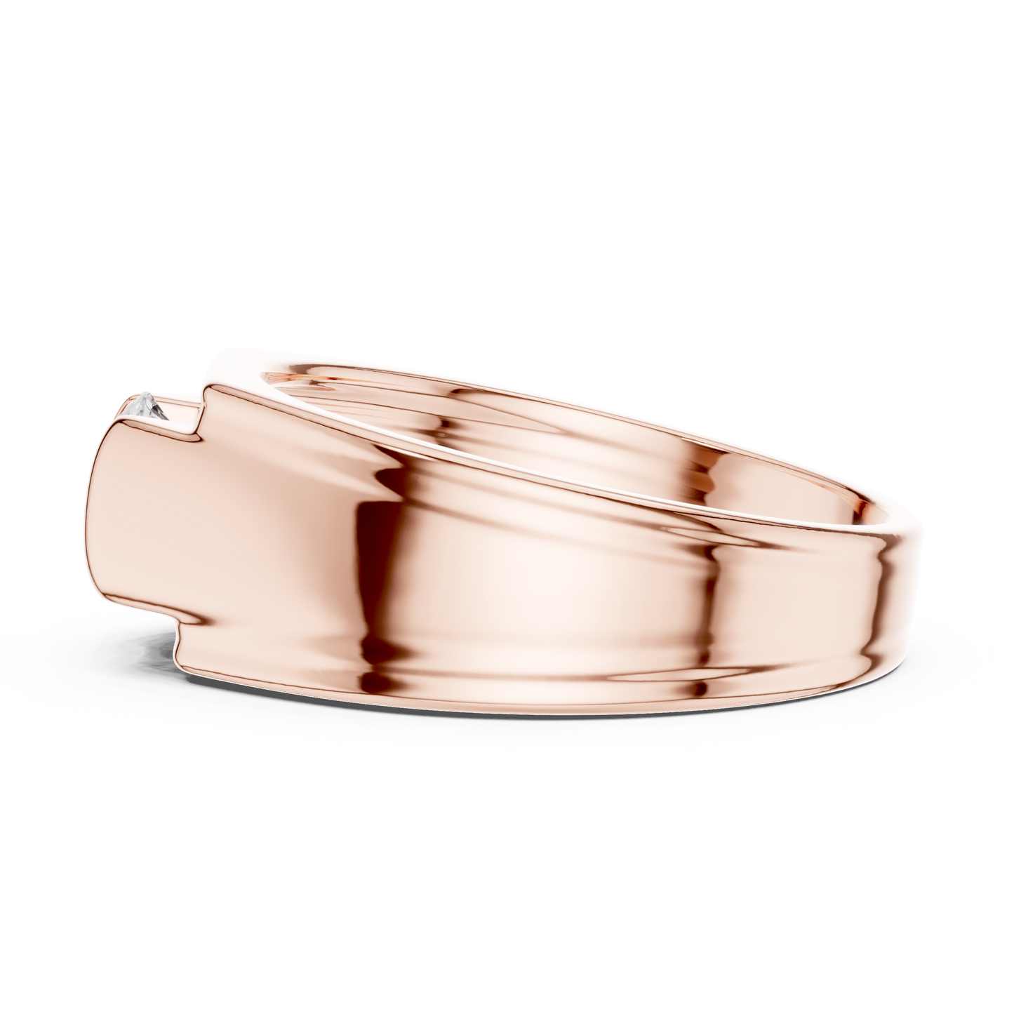 JÄGER JEWEL Sculpted Crest Solitaire Ring – JÄGER Metal