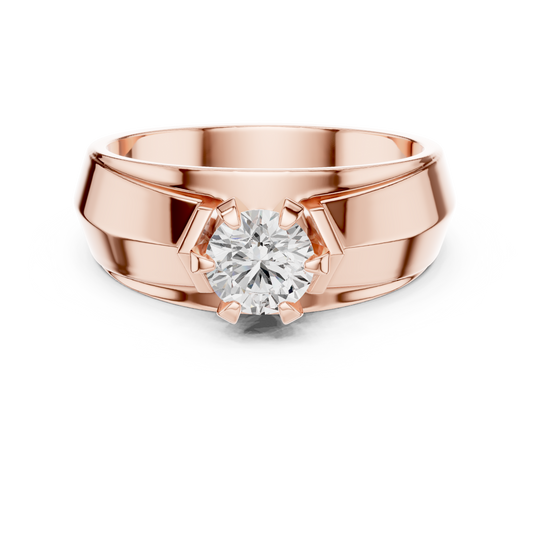 JÄGER JEWEL Imperial Rise Solitaire Ring – JÄGER Metal