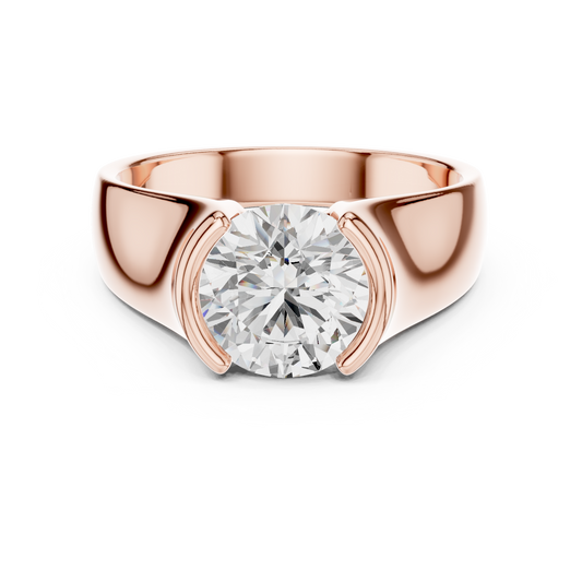 JÄGER JEWEL Sculpted Solitaire Ring – 1.50 Carat