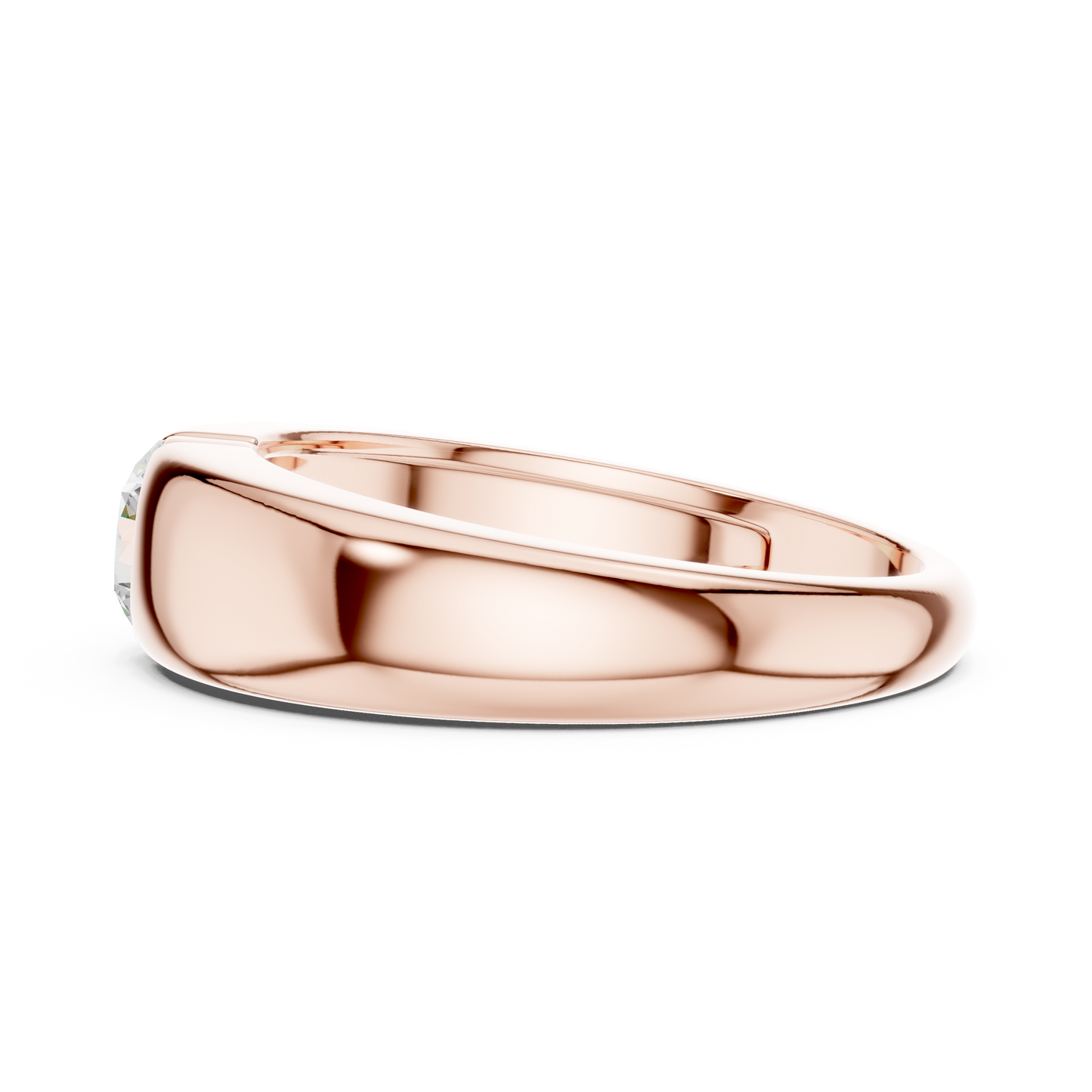 JÄGER JEWEL Pure Horizon Solitaire Ring – JÄGER Metal