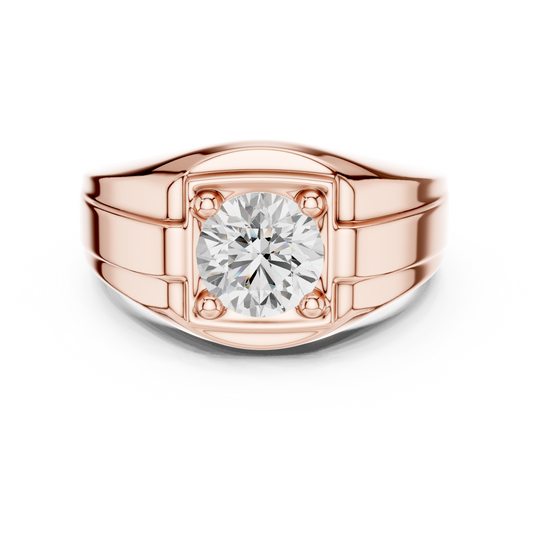 JÄGER JEWEL Sovereign Rise Diamond Ring – JÄGER Metal