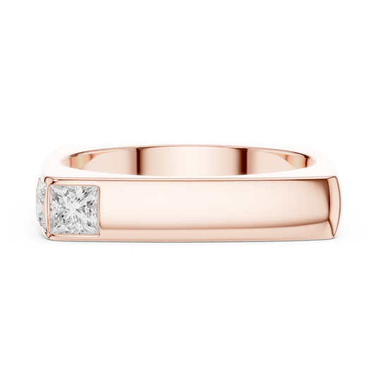 JÄGER JEWEL Dual Prism Diamond Ring – JÄGER Metal
