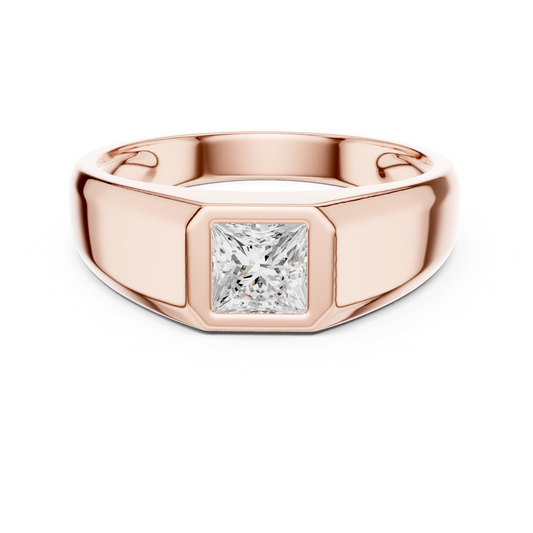 JÄGER JEWEL Apex Square Diamond Ring – JÄGER Metal