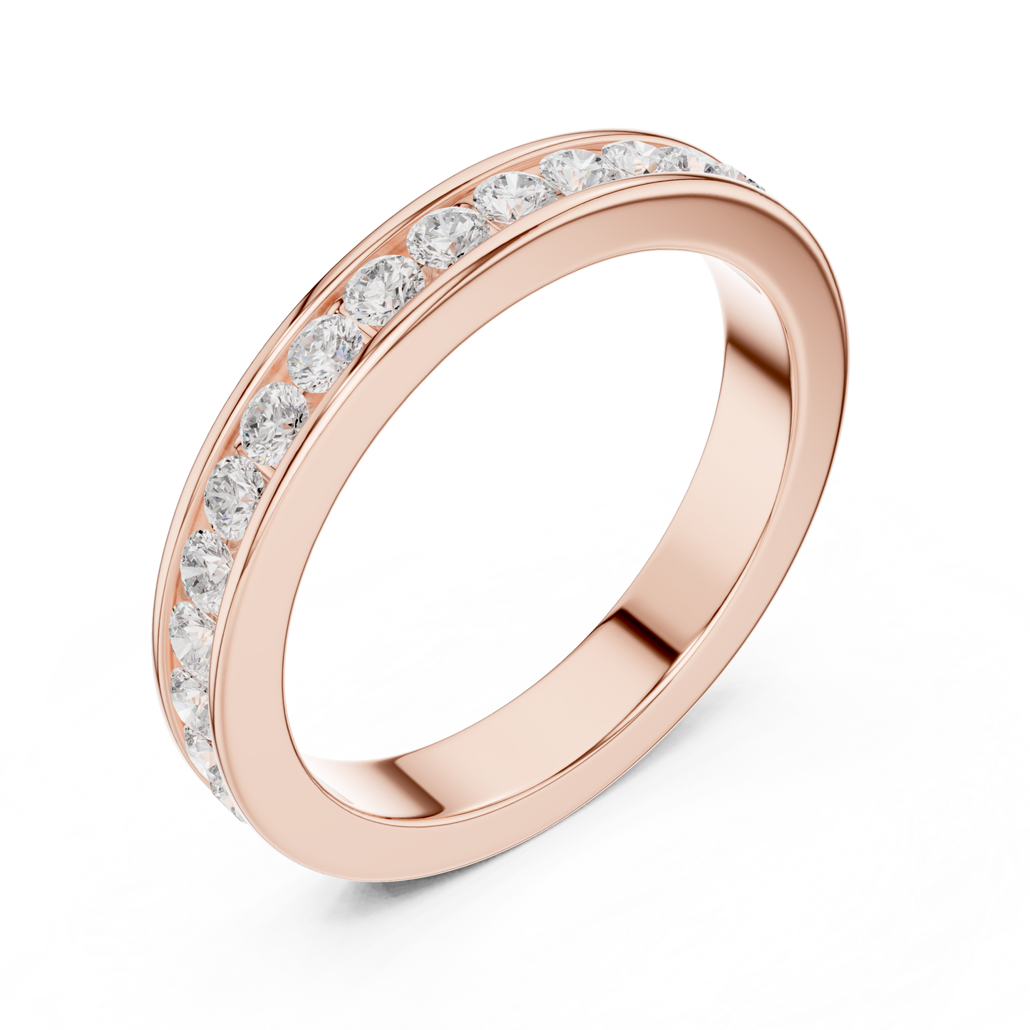 JÄGER JEWEL Eternal Line Diamond Band – JÄGER Metal