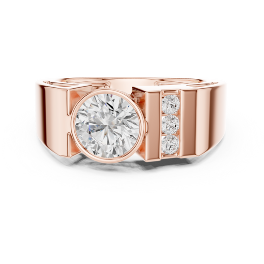 JÄGER JEWEL Orbit Crest Diamond Ring – JÄGER Metal