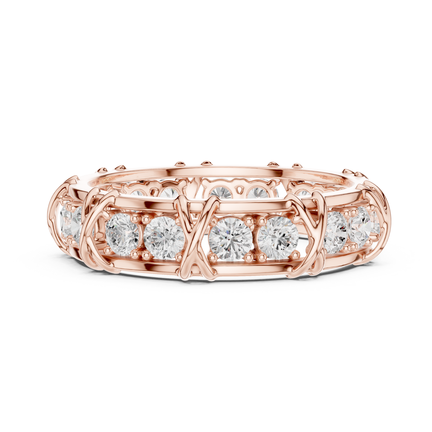 JÄGER JEWEL Eternal Link Diamond Band – JÄGER Metal