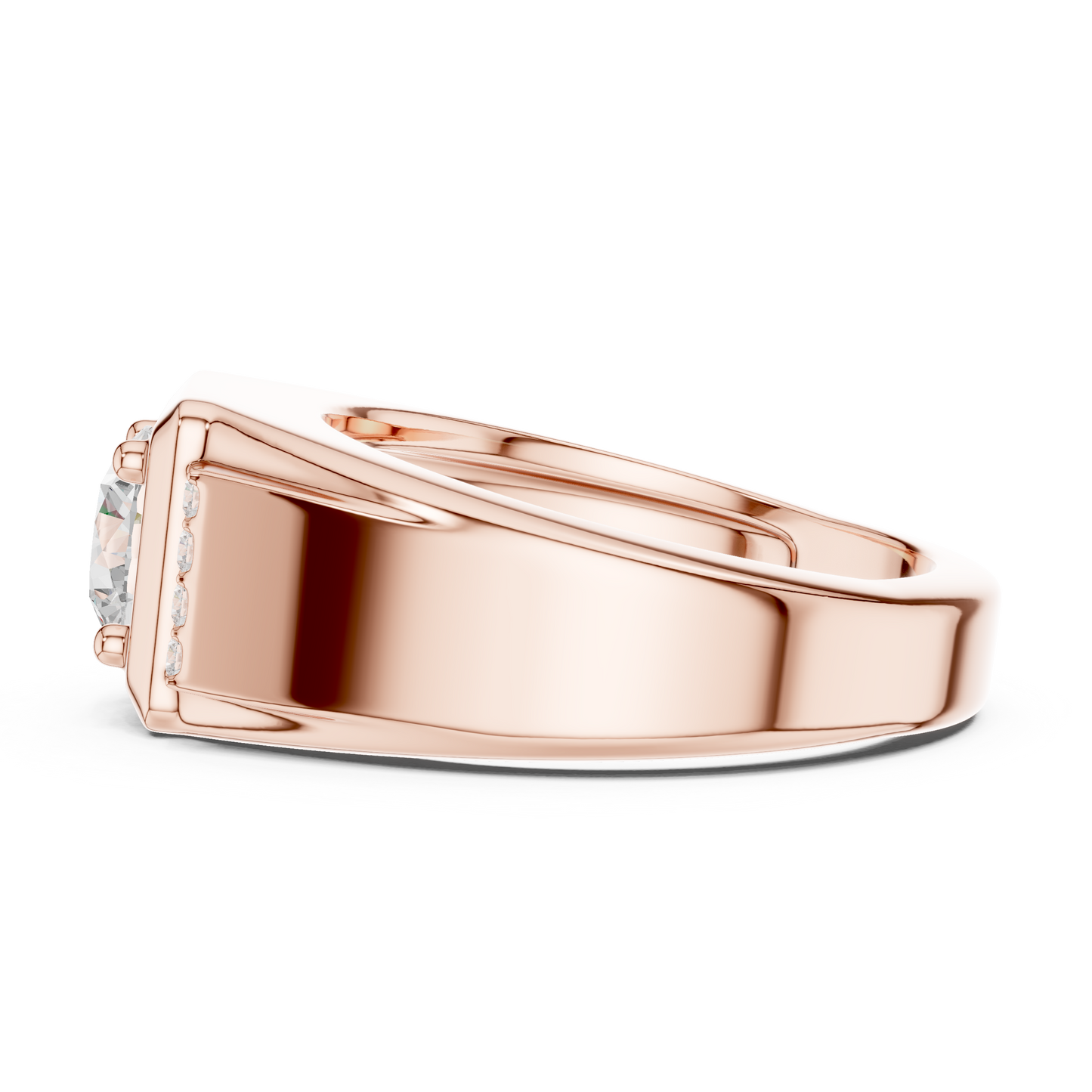 JÄGER JEWEL Sovereign Frame Diamond Ring – JÄGER Metal