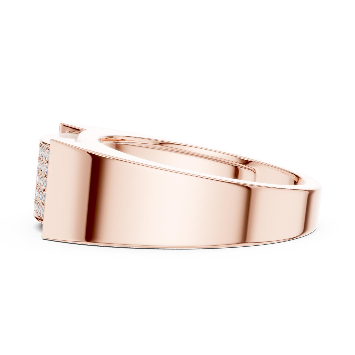 JÄGER JEWEL Pavé Vault Diamond Ring – JÄGER Metal