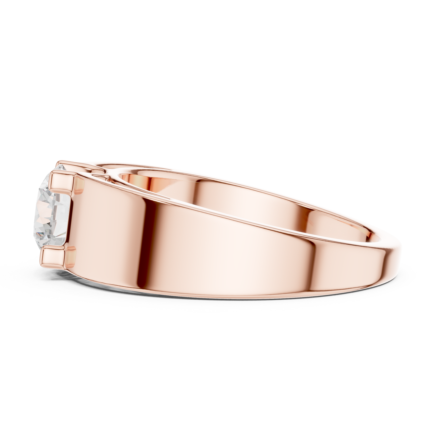 JÄGER JEWEL Signature Solitaire Band – JÄGER Metal