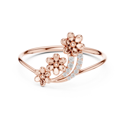 Lab grown diamond RING with JAGER metal.