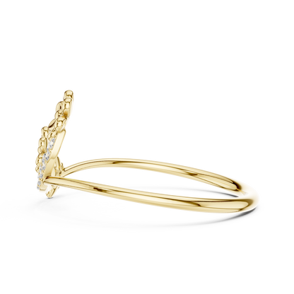 Lab grown diamond RING with JAGER metal.