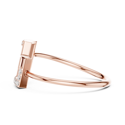 Lab grown diamond RING with JAGER metal.