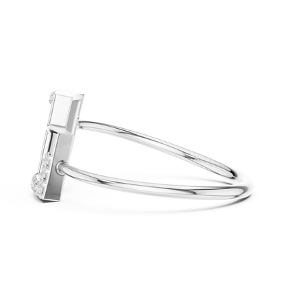 Lab grown diamond RING with JAGER metal.