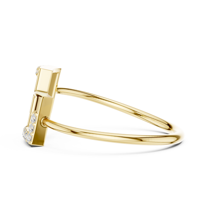 Lab grown diamond RING with JAGER metal.