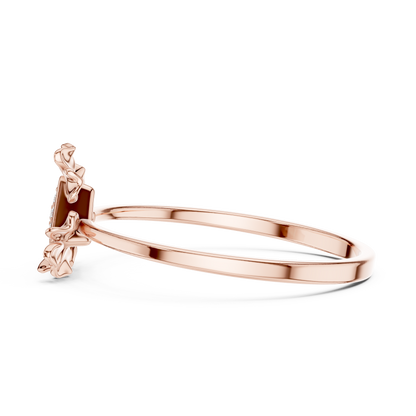 Lab grown diamond RING with JAGER metal.