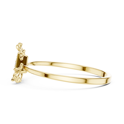 Lab grown diamond RING with JAGER metal.