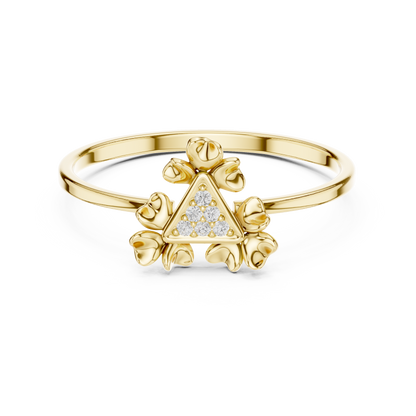 Lab grown diamond RING with JAGER metal.