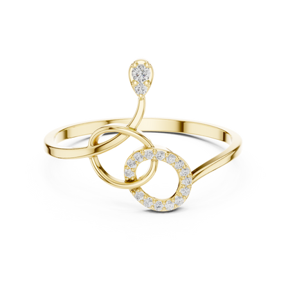 Lab-Grown Diamond Ring with Jager Metal