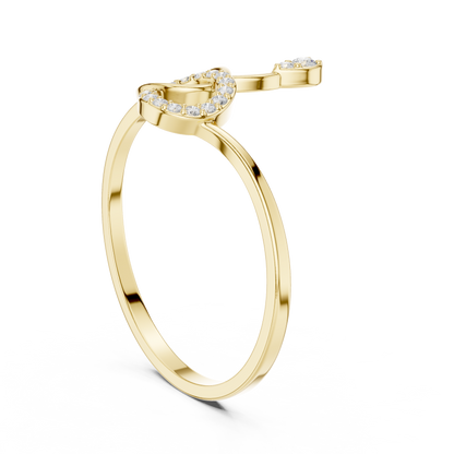 Lab-Grown Diamond Ring with Jager Metal