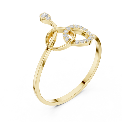 Lab-Grown Diamond Ring with Jager Metal