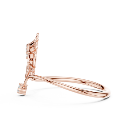 JÄGER JEWEL Aura Bloom Diamond Ring -JAGER Metal