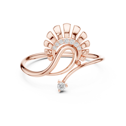 JÄGER JEWEL Aura Bloom Diamond Ring -JAGER Metal