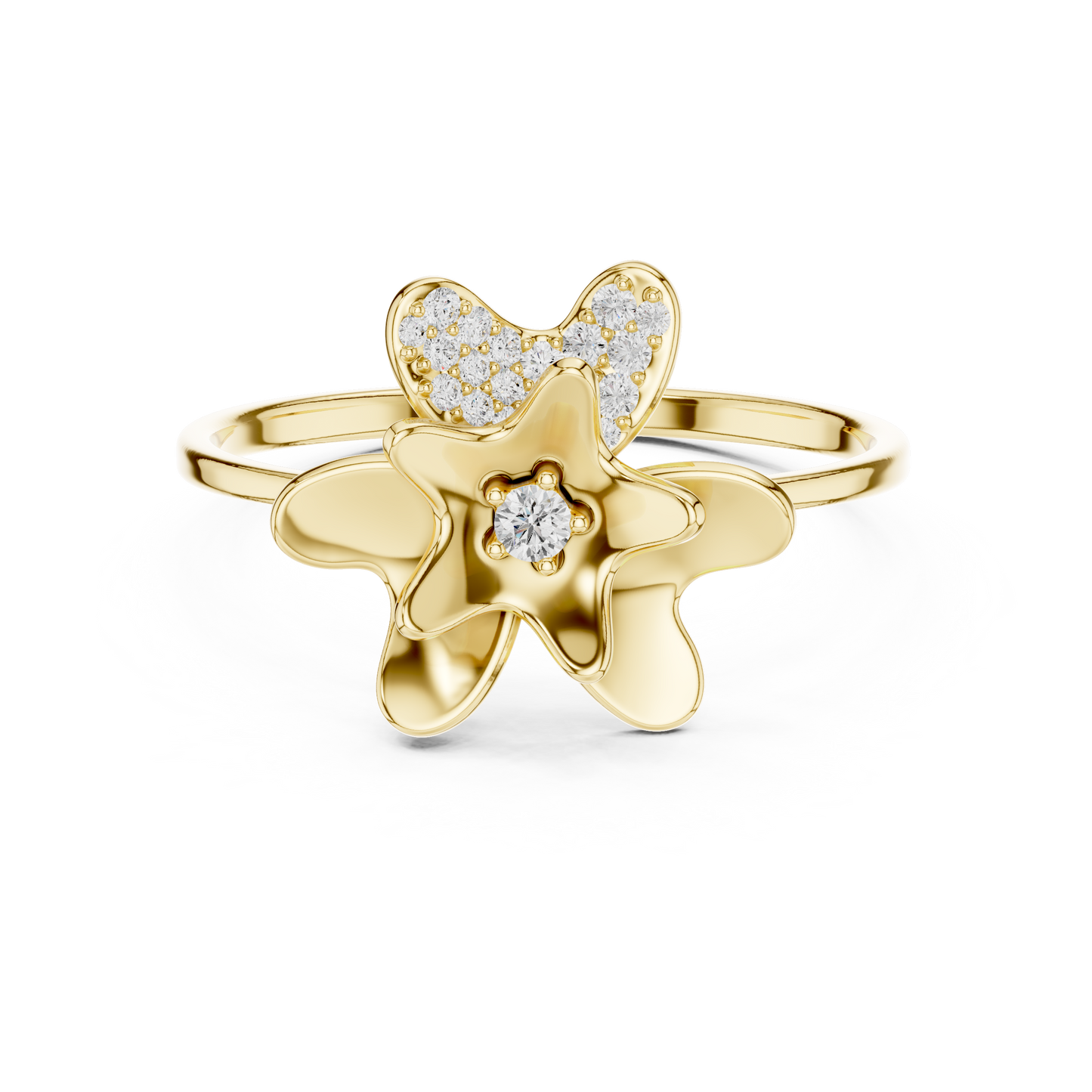 JÄGER JEWEL Bloom Star Diamond Ring – JÄGER Metal