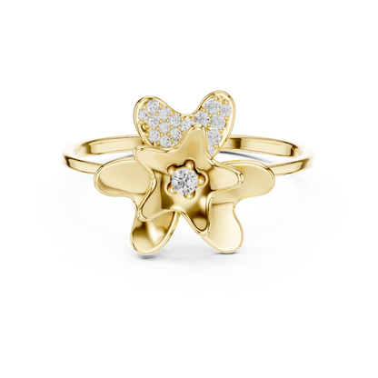 JÄGER JEWEL Bloom Star Diamond Ring – JÄGER Metal