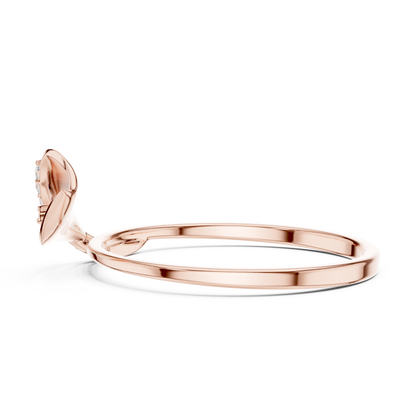 JÄGER JEWEL Soft Petal Diamond Ring – JÄGER Metal