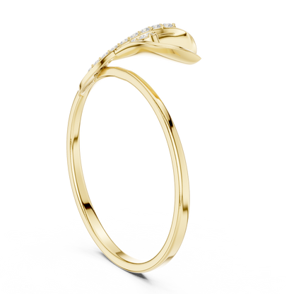 JÄGER JEWEL Soft Petal Diamond Ring – JÄGER Metal