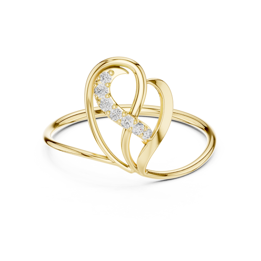 JÄGER JEWEL Eternal Flow Diamond Ring – JÄGER Metal