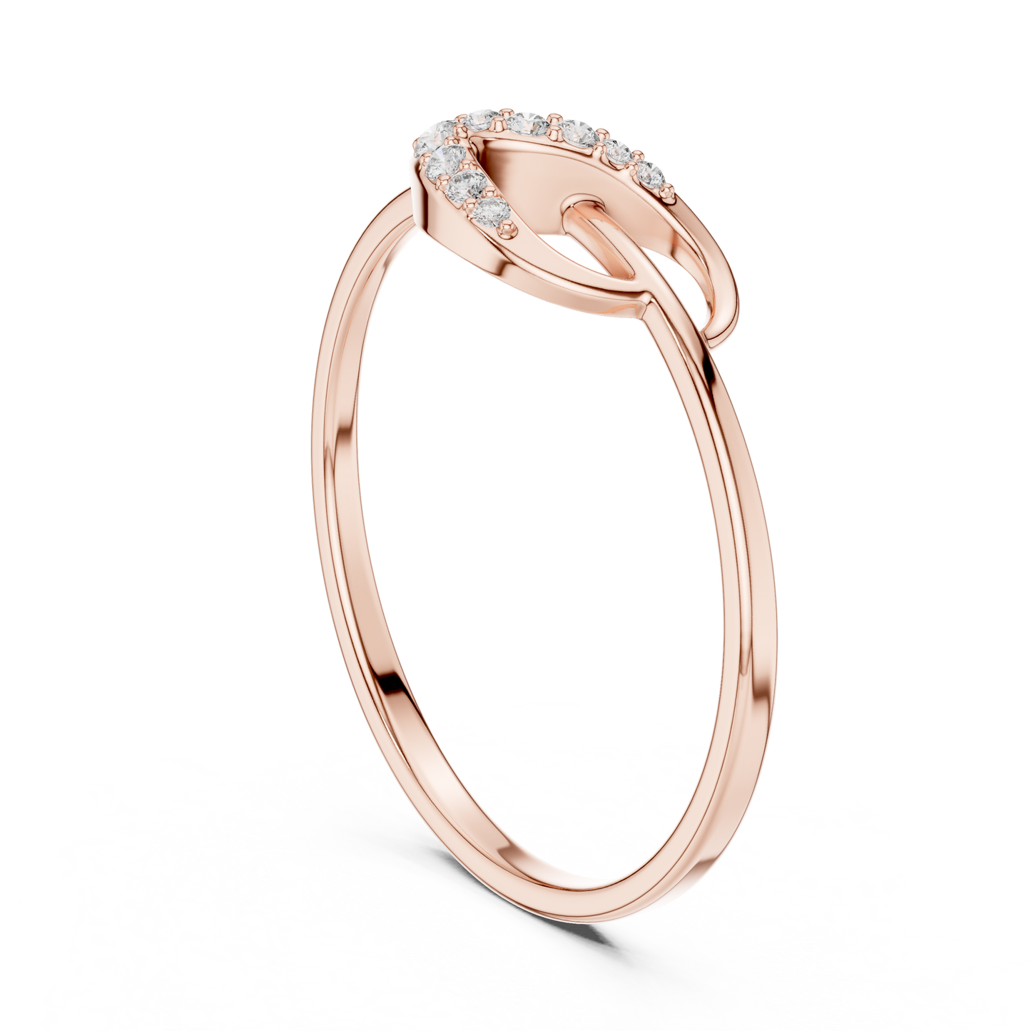 JÄGER JEWEL Infinity Grace Diamond Ring – JÄGER Metal