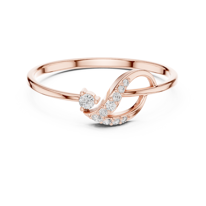 JÄGER JEWEL Infinity Grace Diamond Ring – JÄGER Metal