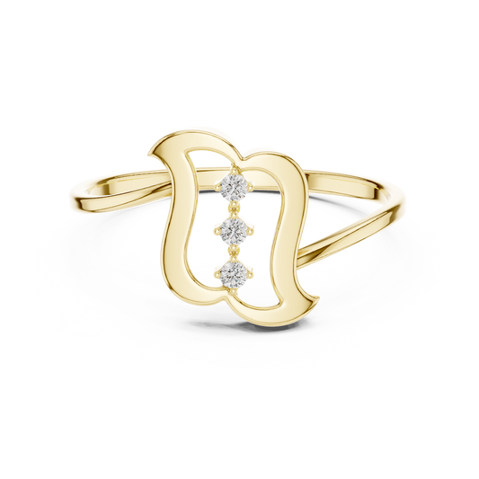 JÄGER JEWEL Heartline Diamond Ring – JÄGER Metal