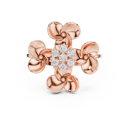 JÄGER JEWEL Radiant Petal Diamond Ring – JÄGER Metal